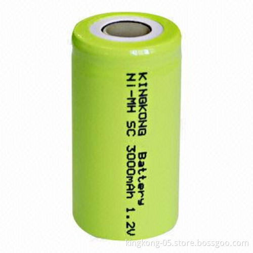 3,000mAh NI-MH Rechargeable Battery